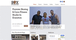 Desktop Screenshot of boxevanston.com